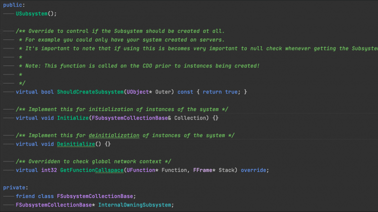 UE4.22到UE5关于Subsystemd一些用法